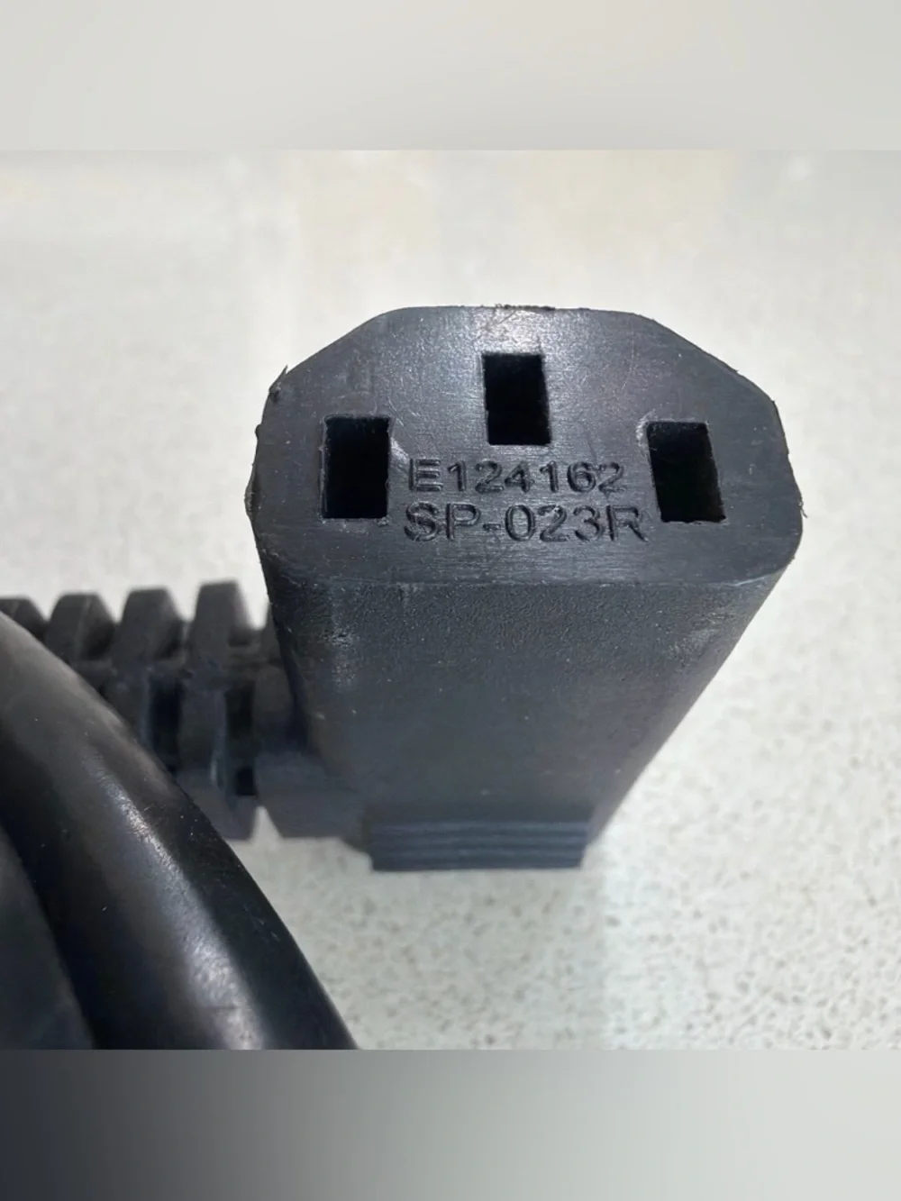 AC Power Cord Male Is 3 Prong Nema 5-15P And Female IEC C13 Rated 125v 15a.